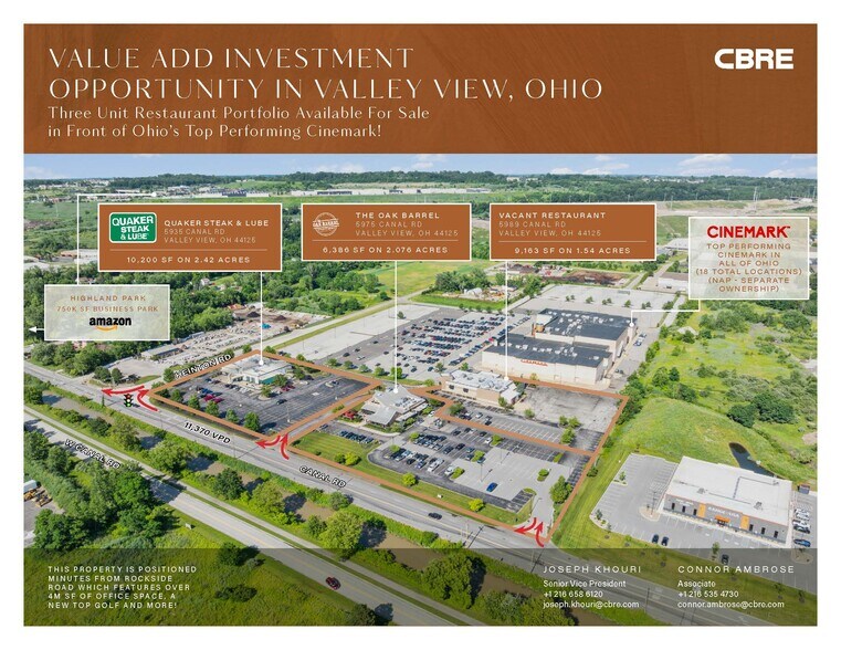 Value Add - Three Restaurant Portfolio portefeuille de 3 propriétés à vendre sur LoopNet.ca - Photo du bâtiment - Image 1 de 13