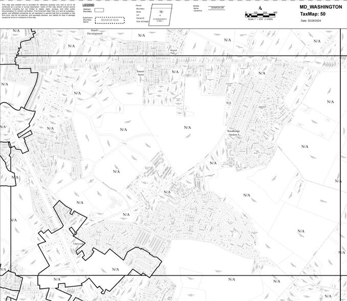 1101 Professional Ct, Hagerstown, MD à louer - Plan cadastral - Image 1 de 2