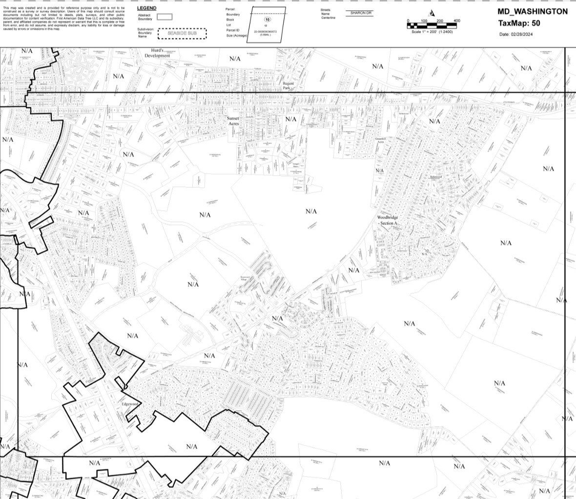 1101 Professional Ct, Hagerstown, MD à louer Plan cadastral- Image 1 de 3