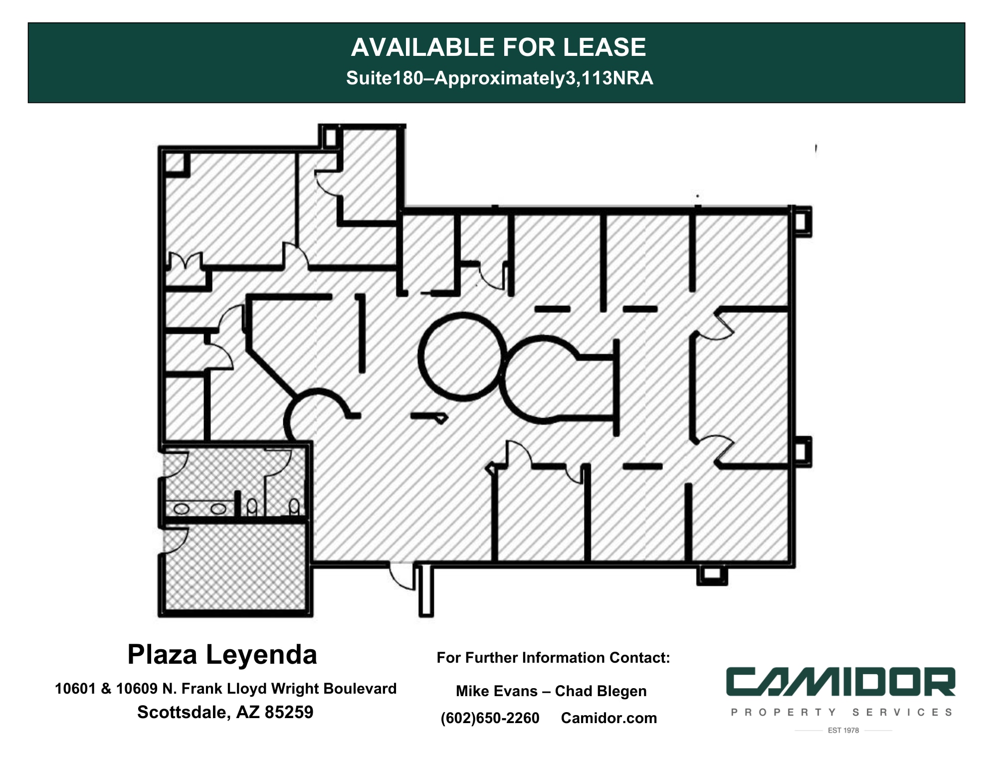 10601-10609 N Frank Lloyd Wright Blvd, Scottsdale, AZ for lease Floor Plan- Image 1 of 1