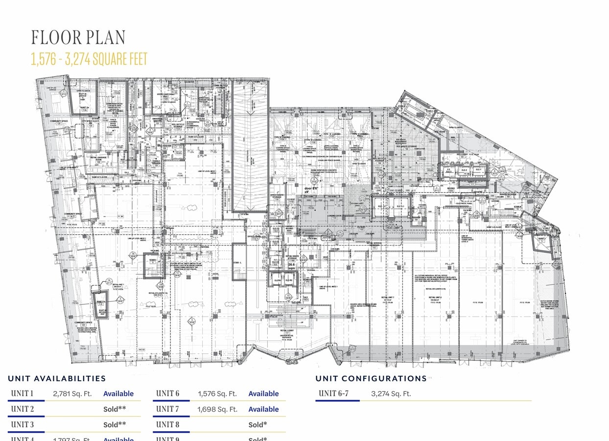 5250 Yonge St, Toronto, ON M2N 5P6 - Unité 1 -  - Plan d’étage - Image 1 of 1