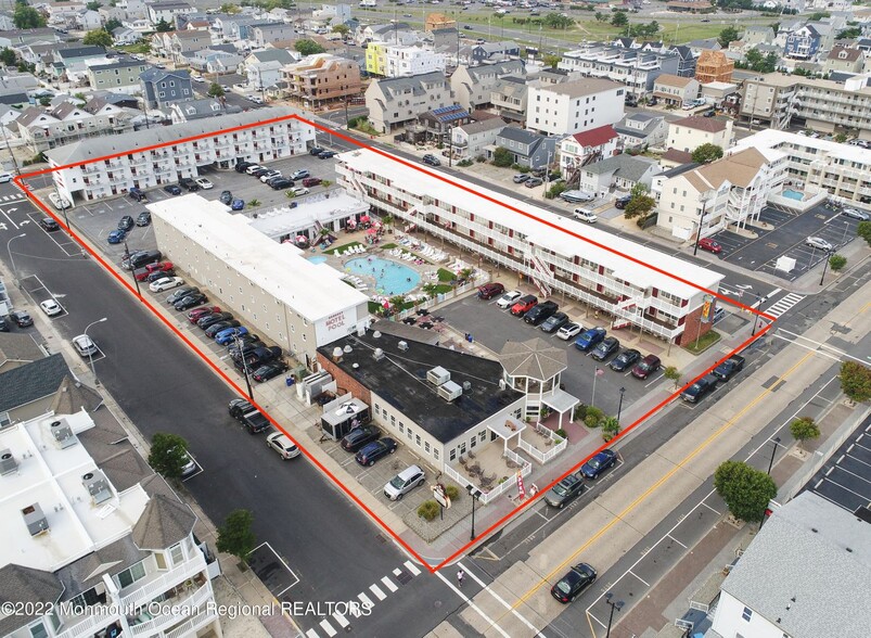 1415 Boulevard, Seaside Heights, NJ for sale - Aerial - Image 2 of 9