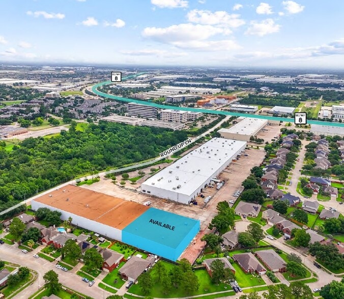 10301 Round Up Ln, Houston, TX for lease - Aerial - Image 3 of 10