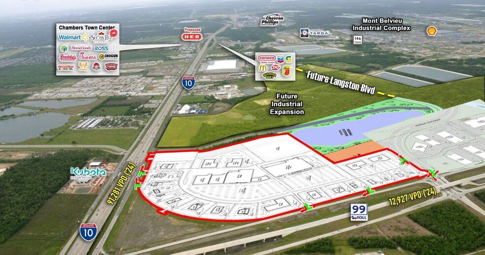 NWC I-10 and Grand Parkway, Mont Belvieu, TX for lease - Other - Image 3 of 5