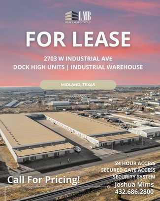More details for 2703 W Industrial Ave, Midland, TX - Industrial for Lease