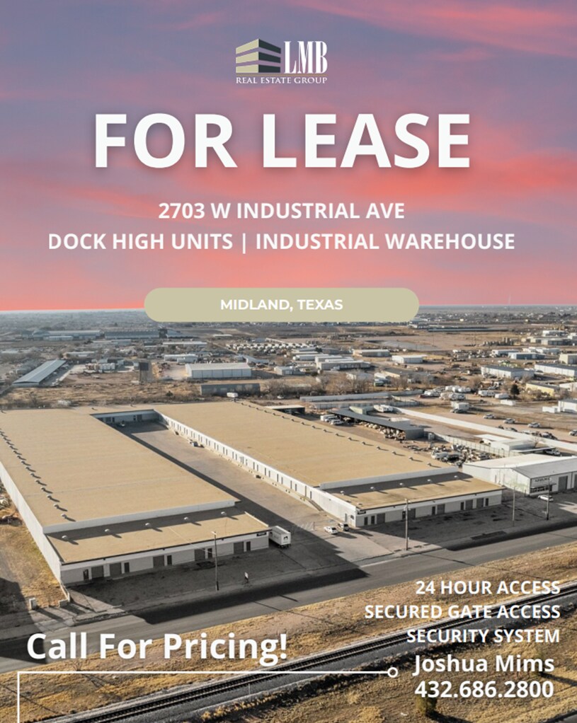 2703 W Industrial Ave, Midland, TX for lease Primary Photo- Image 1 of 73
