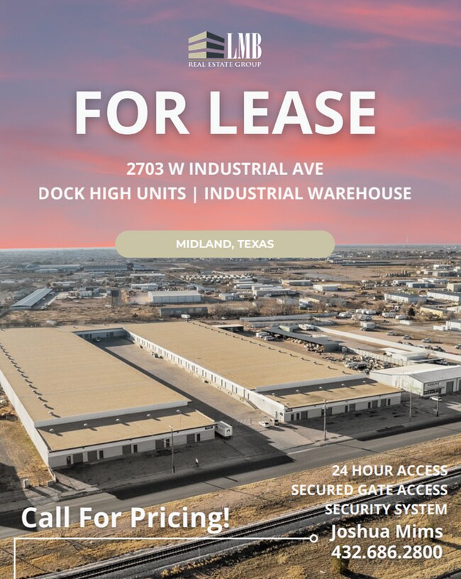 Plus de détails pour 2703 W Industrial Ave, Midland, TX - Industriel à louer