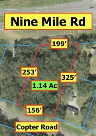 More details for E Nine Mile & Copter Rd, Pensacola, FL - Land for Sale