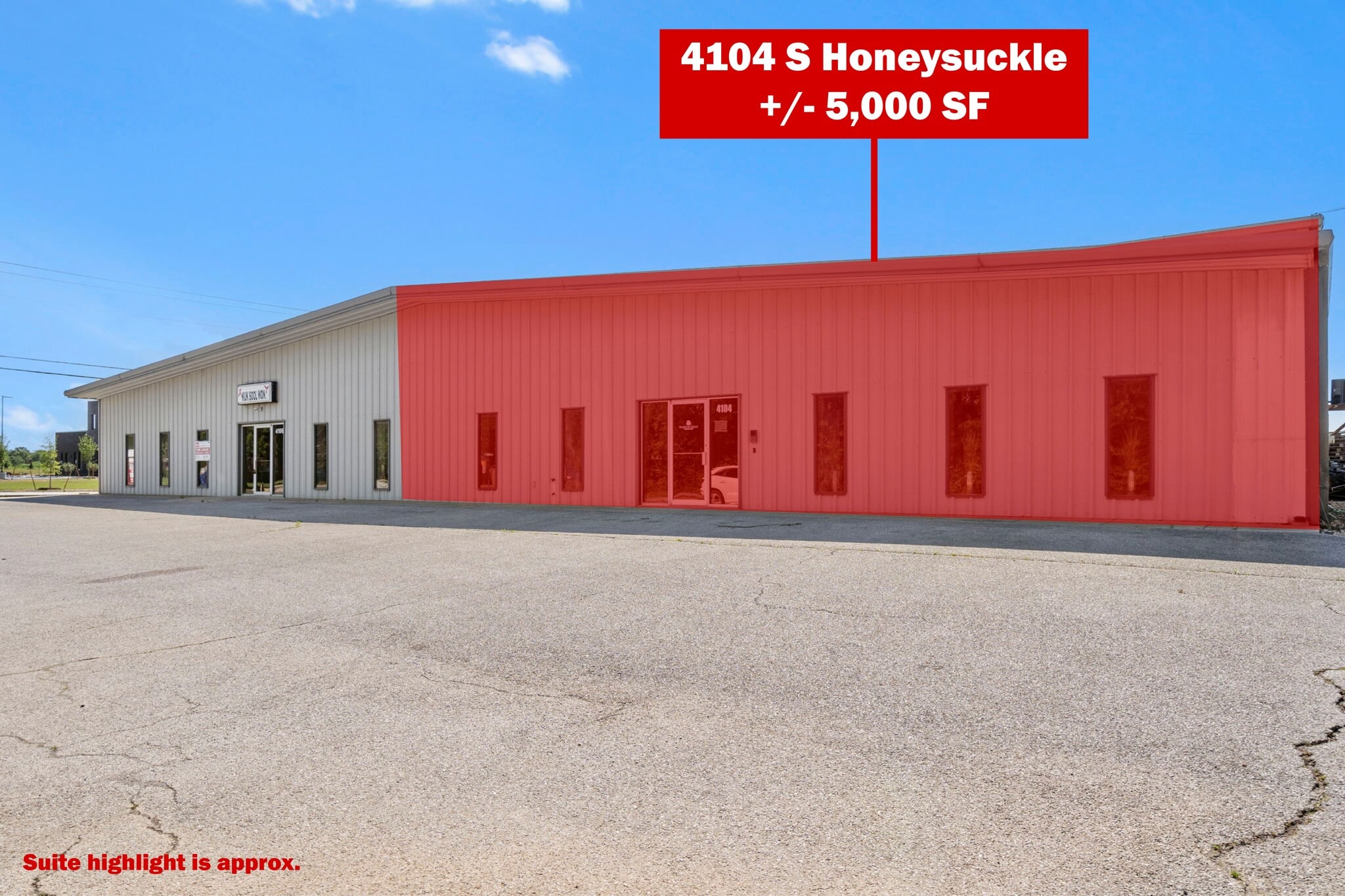 4104 S Honeysuckle Ln, Rogers, AR for lease Building Photo- Image 1 of 14