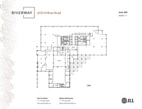 6133 N River Rd, Rosemont, IL for lease Floor Plan- Image 1 of 1