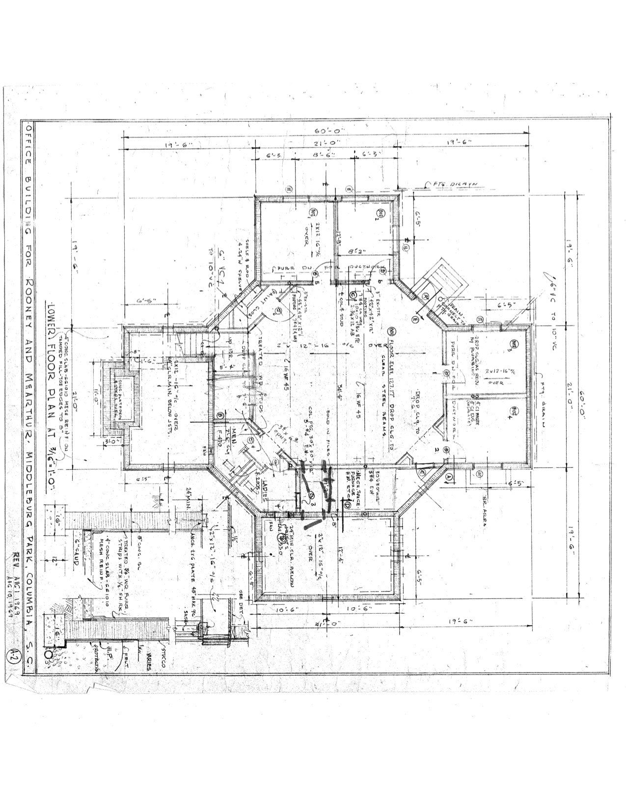 1600 St Julian Pl, Columbia, SC for lease Floor Plan- Image 1 of 1