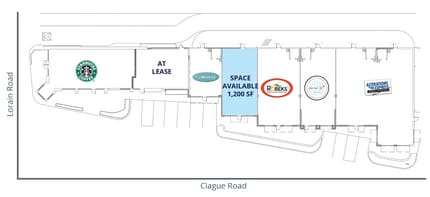 23420 Lorain Rd, North Olmsted, OH for lease Floor Plan- Image 1 of 1
