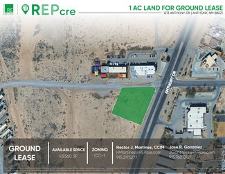 More details for 1213 Anthony dr, Anthony, NM - Land for Lease