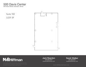 500 Davis St, Evanston, IL for lease Floor Plan- Image 1 of 1