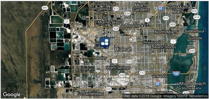 1730 W 38th Pl, Hialeah, FL - Aérien Vue de la carte - Image1