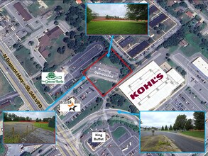 383 N DuPont Hwy, Dover, DE - AERIAL  map view