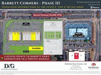 Plus de détails pour 1185 Ernest W Barrett Pky NW, Kennesaw, GA - Commerce de détail à louer