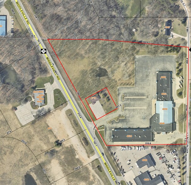 4624-4660 N M-37 Hwy, Middleville, MI à vendre - Plan de site - Image 2 de 10