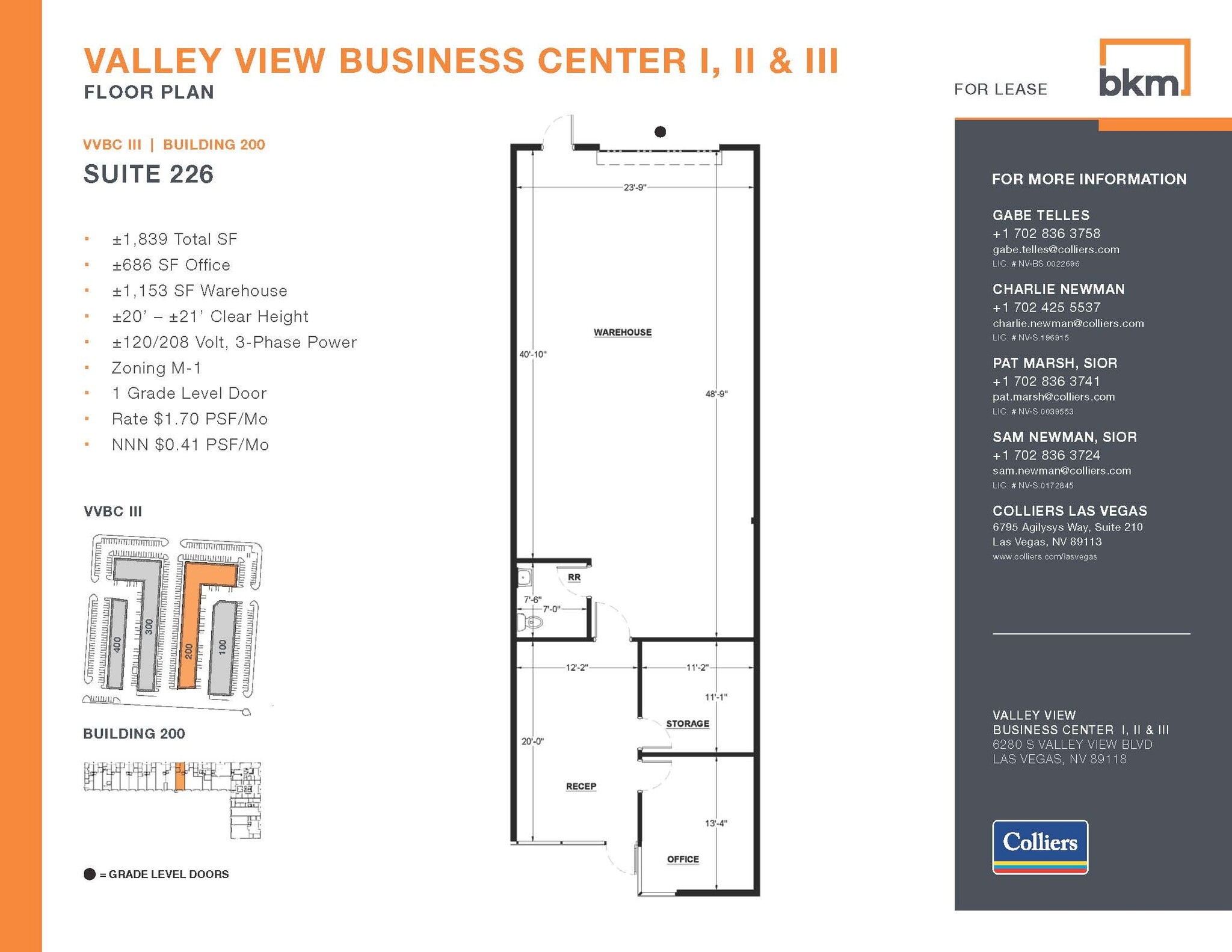 6625 S Valley View Blvd, Las Vegas, NV for lease Interior Photo- Image 1 of 1