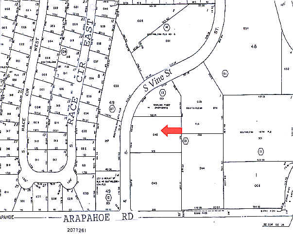 6650 S Vine St, Centennial, CO à louer - Plan cadastral - Image 2 de 19