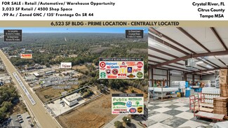 Plus de détails pour 6680 W Gulf To Lake Hwy, Crystal River, FL - Commerce de détail à vendre