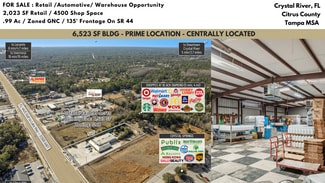 Plus de détails pour 6680 W Gulf To Lake Hwy, Crystal River, FL - Commerce de détail à vendre