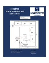 1450 S Woodland Blvd, Deland, FL à louer Plan de site- Image 2 de 3