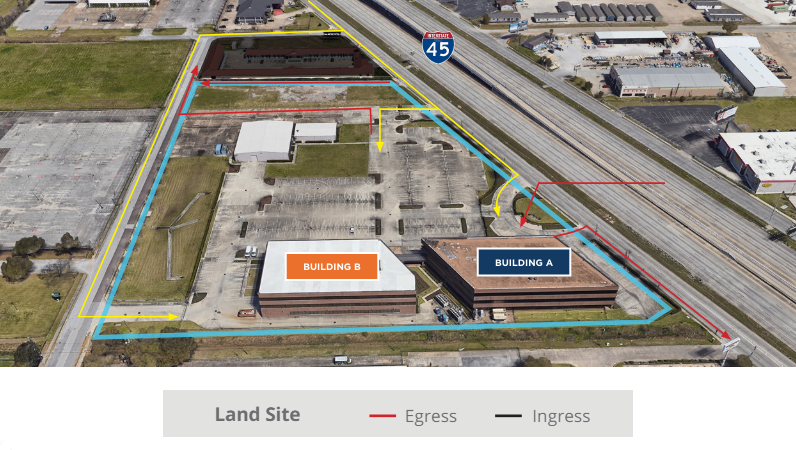 9000 Gulf Fwy portfolio of 3 properties for sale on LoopNet.ca - Site Plan - Image 3 of 6