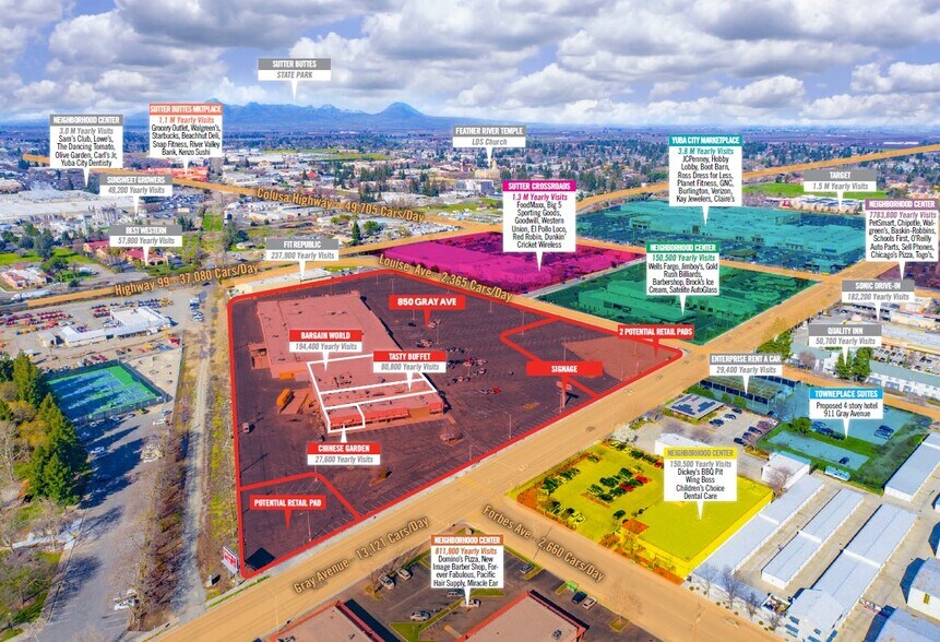 850 Gray Ave, Yuba City, CA à vendre - Photo du bâtiment - Image 2 de 20