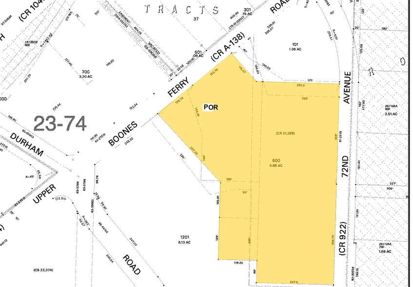 16150-16170 SW Upper Boones Ferry Rd, Portland, OR à louer - Plan cadastral - Image 3 de 20