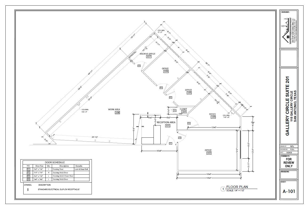 Plan d’étage