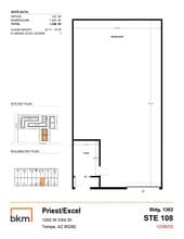 2121 S Priest Dr, Tempe, AZ for lease Floor Plan- Image 1 of 1