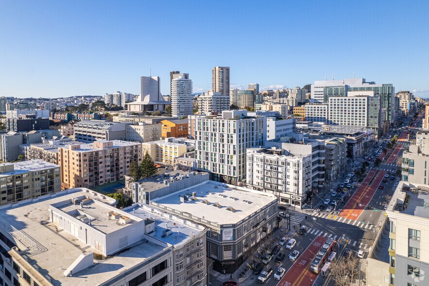 799 Van Ness Ave, San Francisco, CA à louer - Aérien - Image 2 de 3