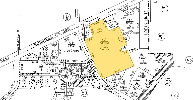 3456 N Carson St, Carson City, NV à louer - Plan cadastral - Image 1 de 2