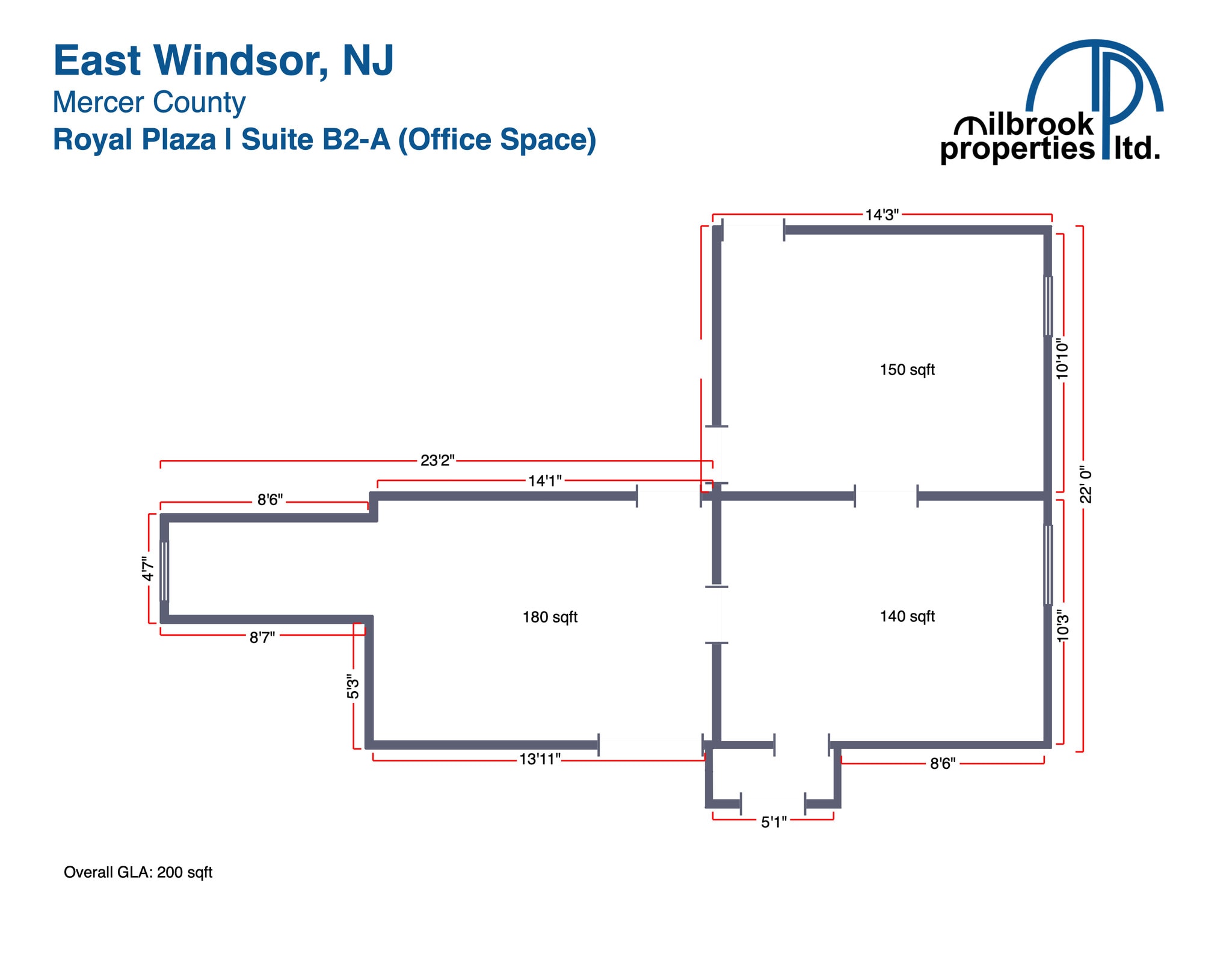 510 Route 130, East Windsor, NJ for lease Interior Photo- Image 1 of 1