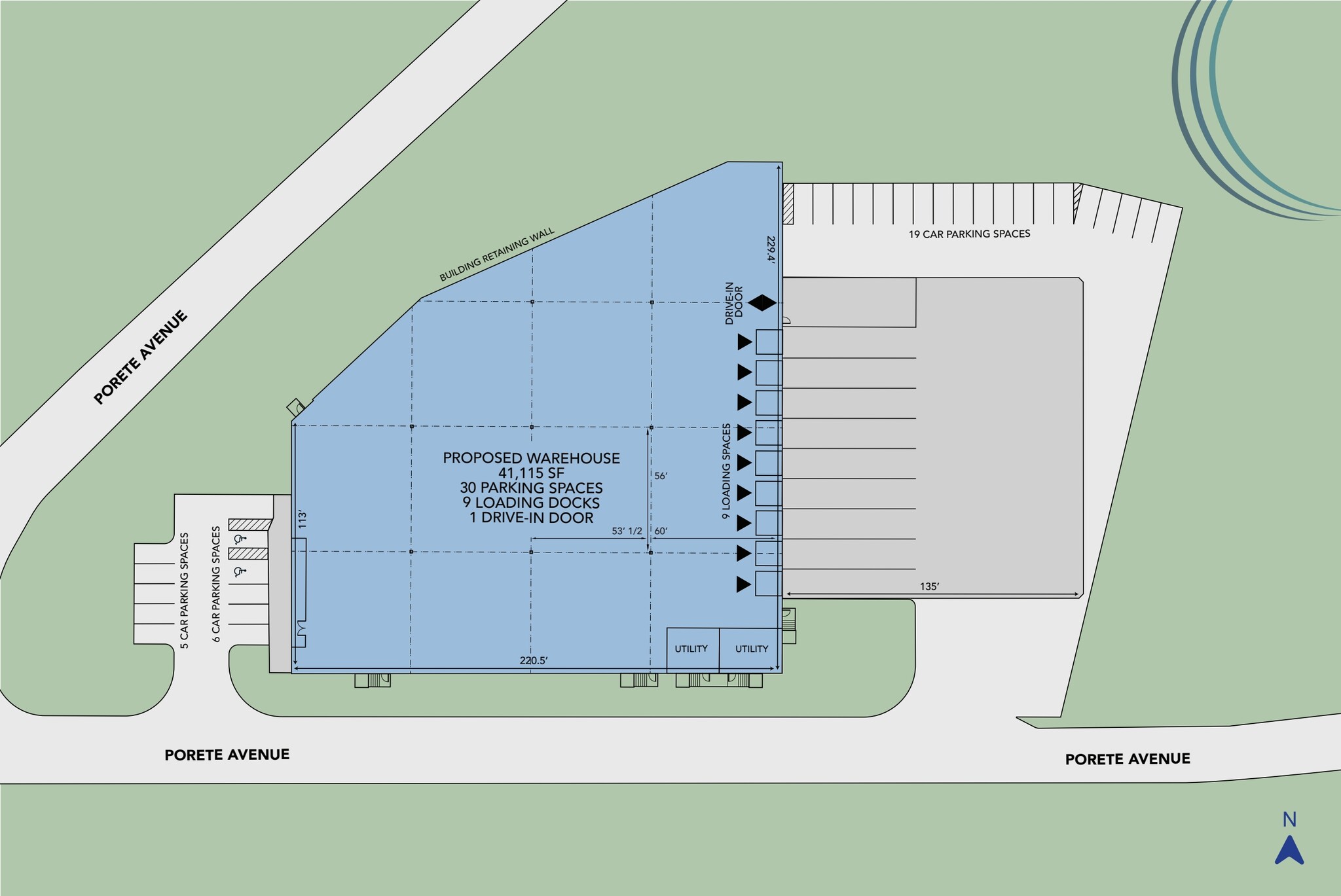 9 Porete Ave, North Arlington, NJ à louer Plan d’étage- Image 1 de 1