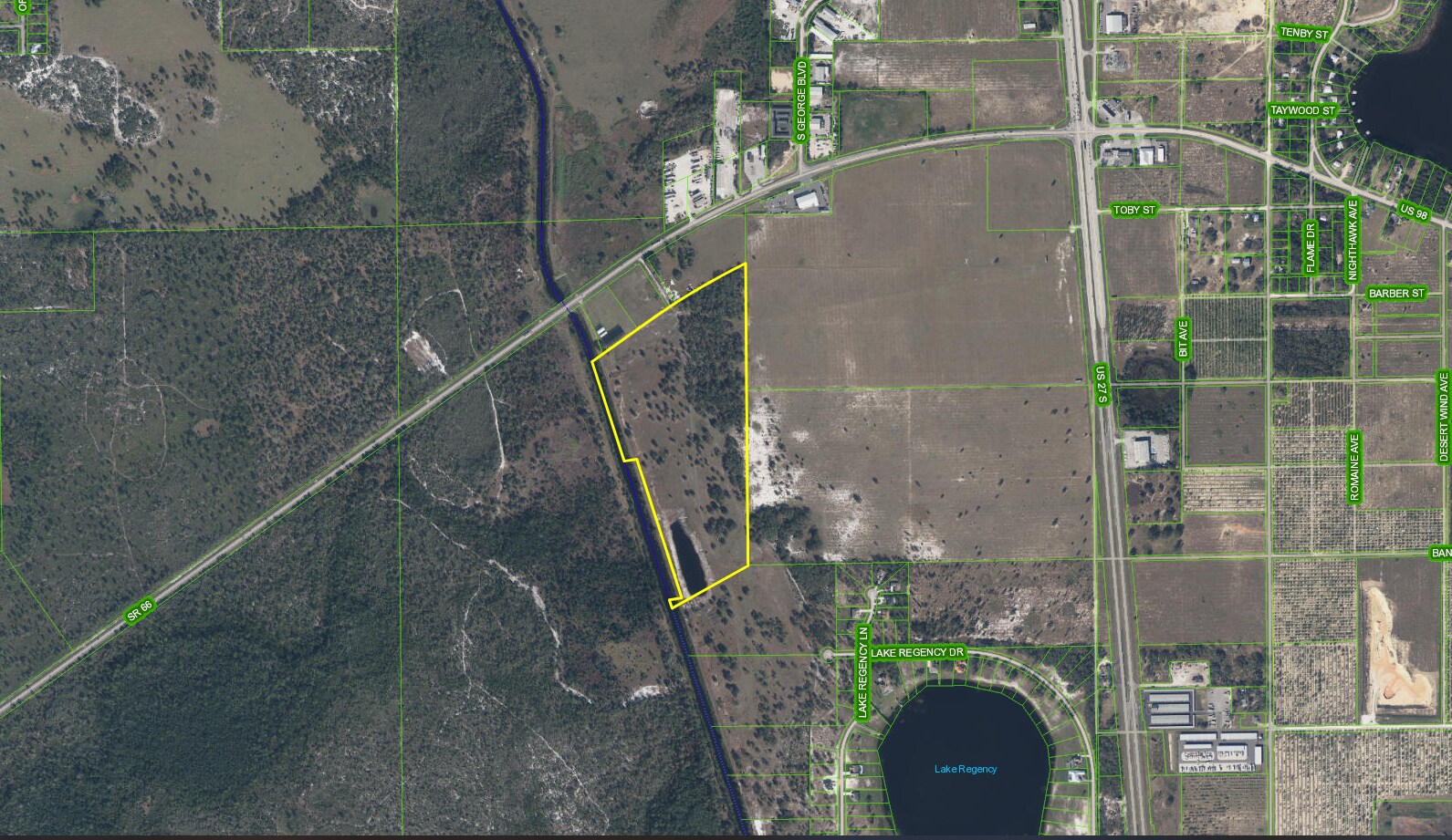 739 State Rte 66, Sebring, FL à vendre Plan cadastral- Image 1 de 2