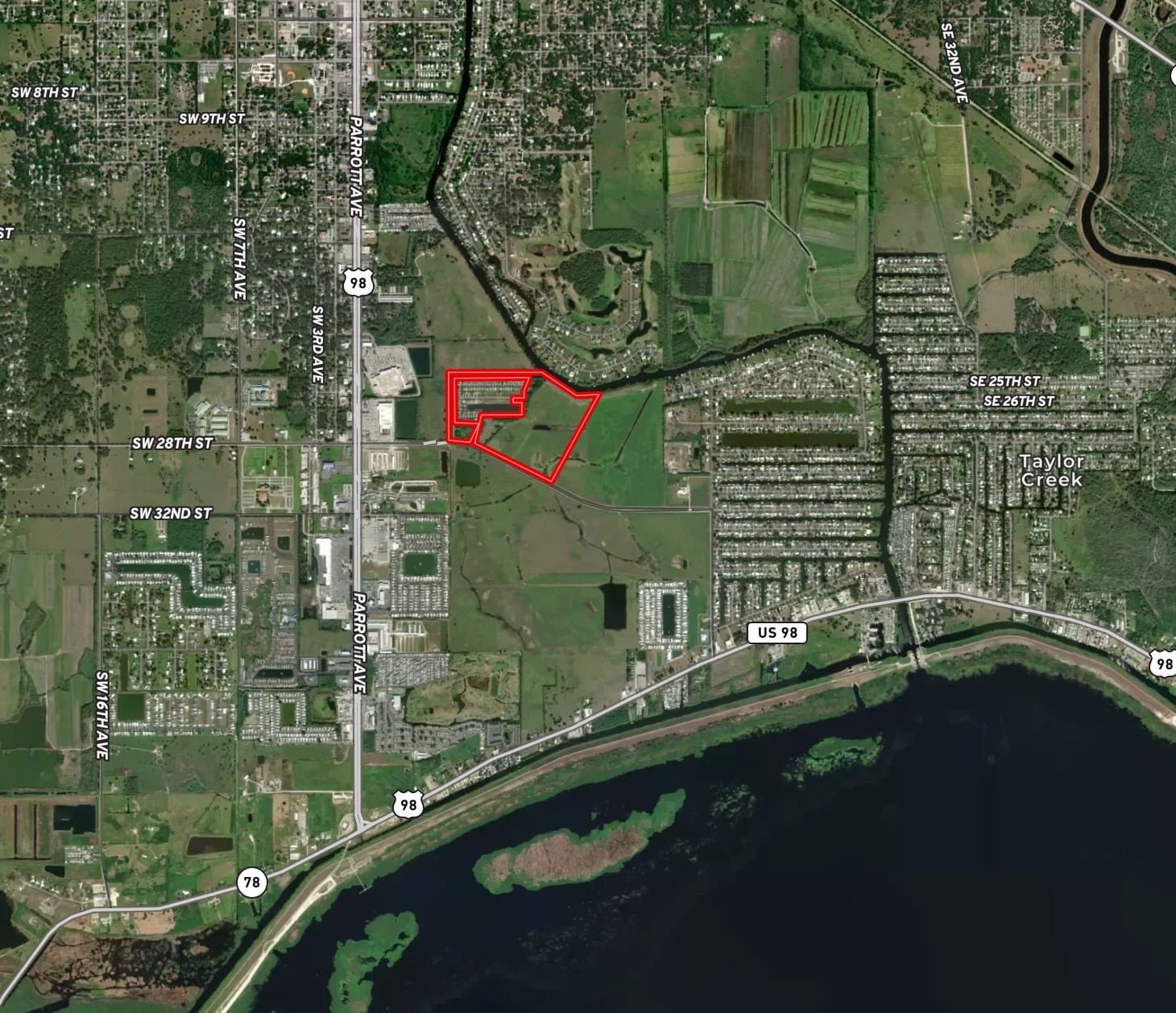 TBD SW 28th Street, Okeechobee, FL à vendre Aérien- Image 1 de 14