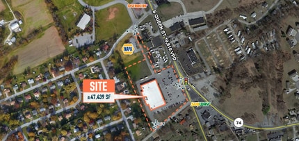 2720 S Queen St, Dallastown, PA - AERIAL  map view