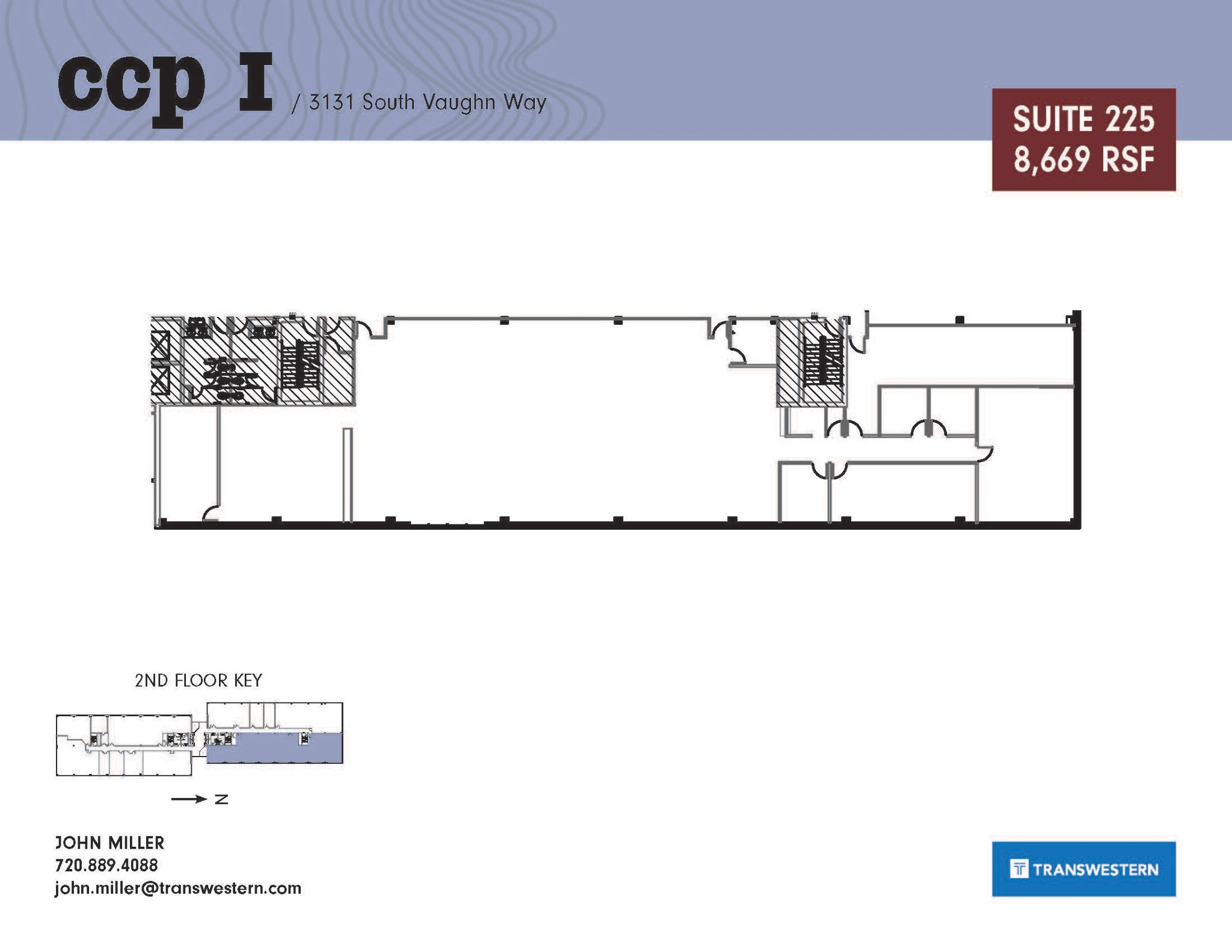 3131 S Vaughn Way, Aurora, CO for lease Floor Plan- Image 1 of 1