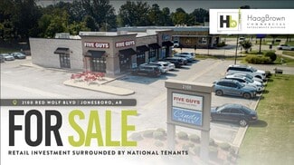 More details for 2100 Red Wolf Blvd, Jonesboro, AR - Retail for Sale