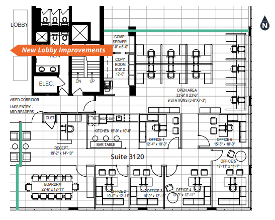 715 5 Av SW, Calgary, AB à louer Plan d  tage- Image 1 de 1