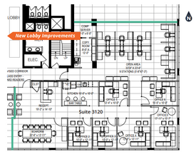 715 5 Av SW, Calgary, AB à louer Plan d  tage- Image 1 de 1