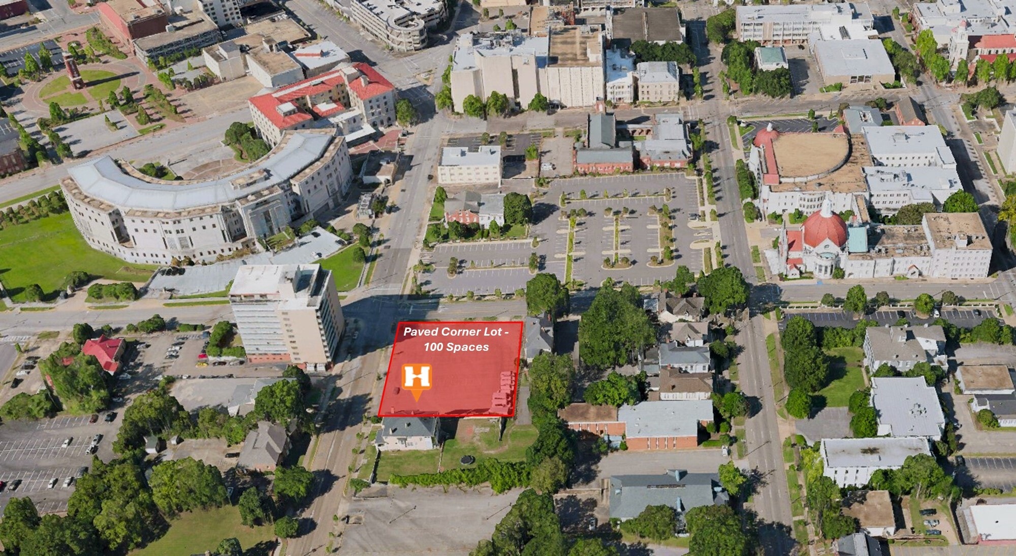 401 S Court St, Montgomery, AL for lease Aerial- Image 1 of 5