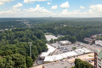 3700-3802 Roswell Rd NE, Atlanta, GA - AERIAL  map view