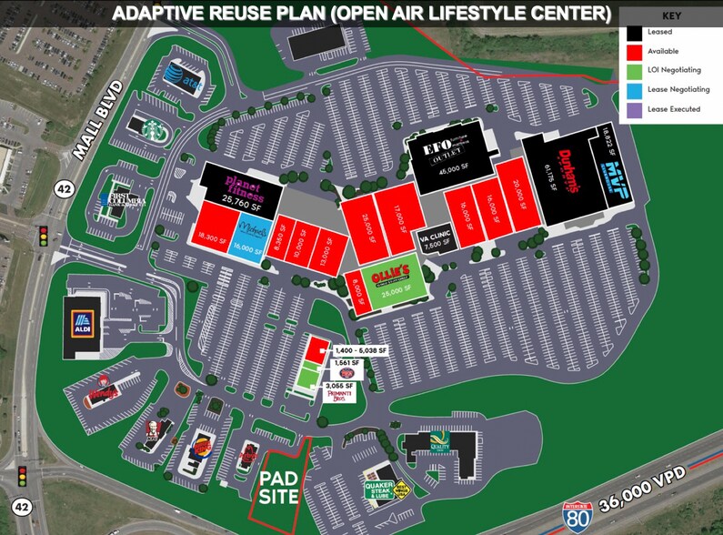 225 Columbia Mall Dr, Bloomsburg, PA à vendre - Photo du bâtiment - Image 3 de 3