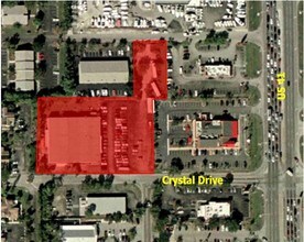 1901 Crystal Dr, Fort Myers, FL - AERIAL  map view