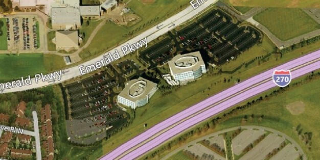 5165 Emerald Pky, Dublin, OH à louer - Aérien - Image 2 de 10