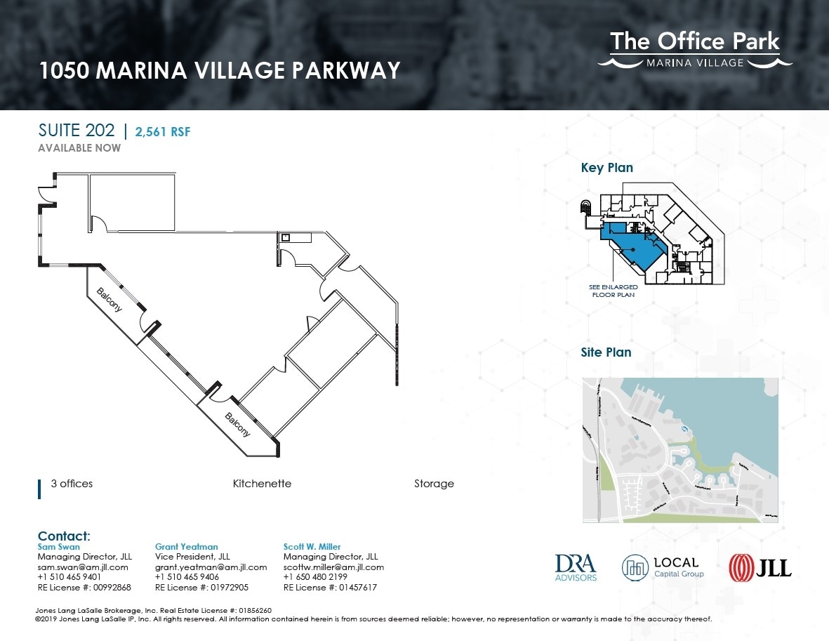 1001 Marina Village Pky, Alameda, CA for lease Floor Plan- Image 1 of 1