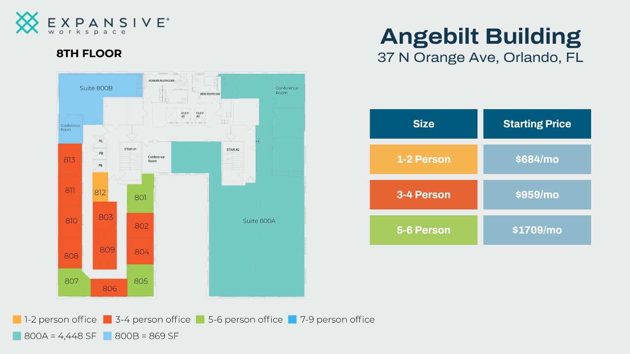 37 N orange Ave, Orlando, FL for lease Floor Plan- Image 1 of 7